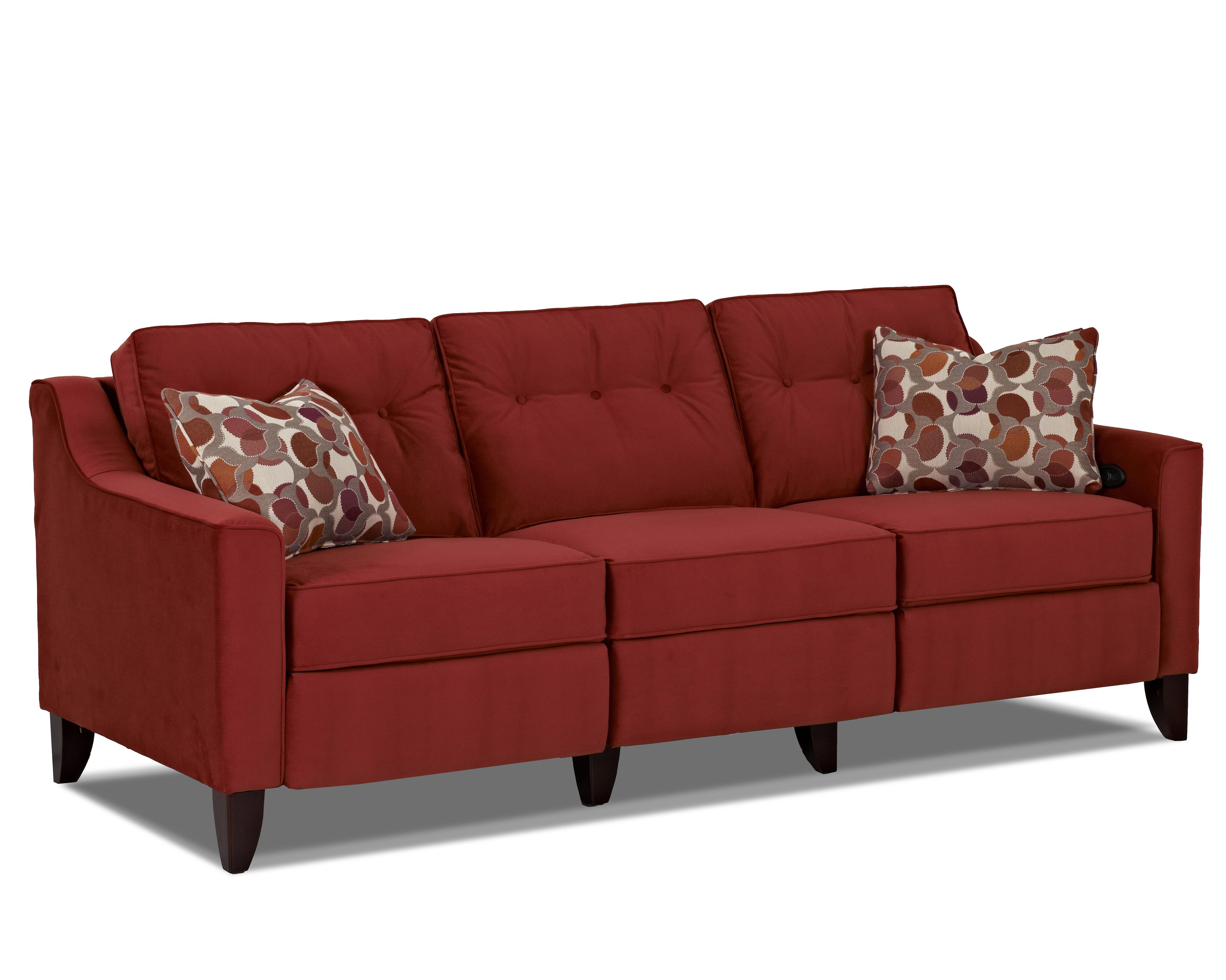 Trisha Yearwood Home Audrina Contemporary High Leg Power Reclining Sofa